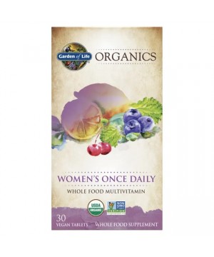 Organics Women's Once daily Multi - 30-tablet